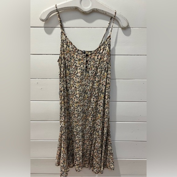 Floral Sleeveless Dress - PIECES size S - Picture 1 of 9